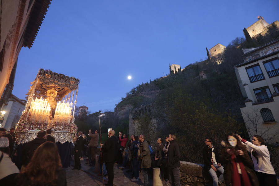 La hermandad de Nuestro Padre Jesús de la Pasión y María Santísima de la Estrella procesiona este Jueves Santo