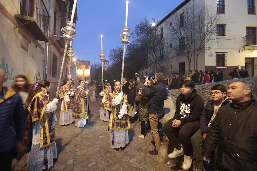 La hermandad de Nuestro Padre Jesús de la Pasión y María Santísima de la Estrella procesiona este Jueves Santo