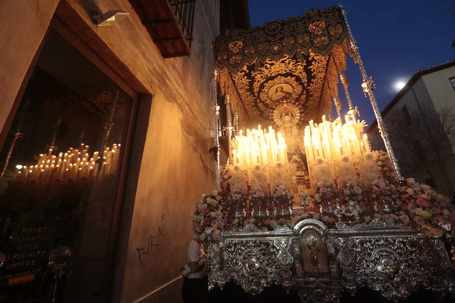 La hermandad de Nuestro Padre Jesús de la Pasión y María Santísima de la Estrella procesiona este Jueves Santo