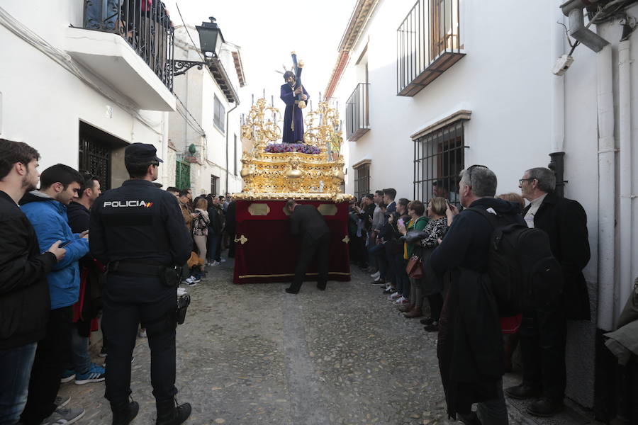 La hermandad de Nuestro Padre Jesús de la Pasión y María Santísima de la Estrella procesiona este Jueves Santo