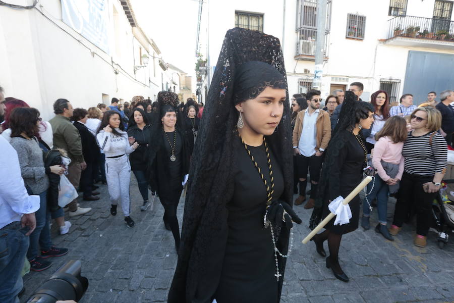 La hermandad de Nuestro Padre Jesús de la Pasión y María Santísima de la Estrella procesiona este Jueves Santo