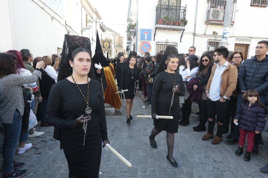 La hermandad de Nuestro Padre Jesús de la Pasión y María Santísima de la Estrella procesiona este Jueves Santo