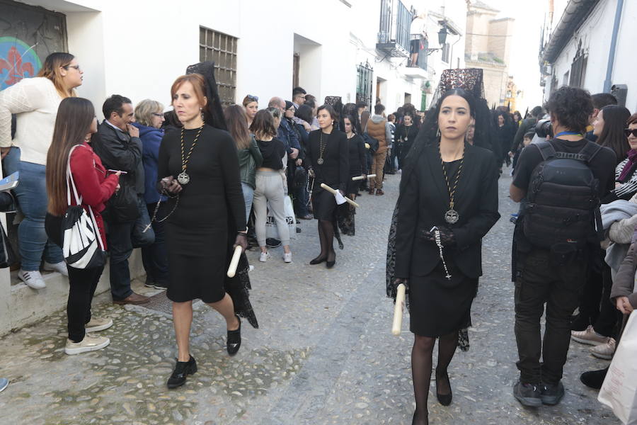 La hermandad de Nuestro Padre Jesús de la Pasión y María Santísima de la Estrella procesiona este Jueves Santo