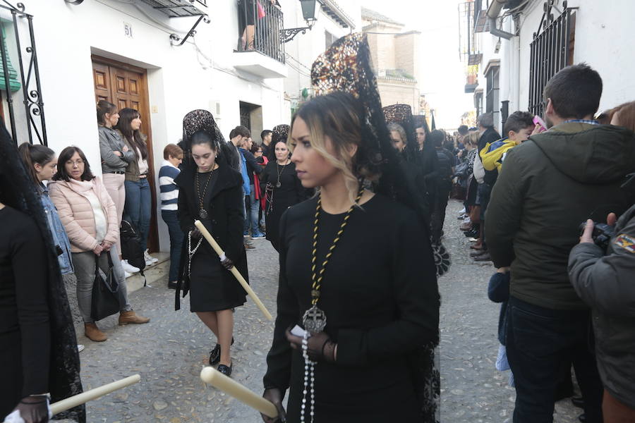 La hermandad de Nuestro Padre Jesús de la Pasión y María Santísima de la Estrella procesiona este Jueves Santo