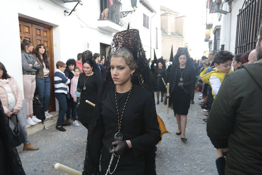 La hermandad de Nuestro Padre Jesús de la Pasión y María Santísima de la Estrella procesiona este Jueves Santo