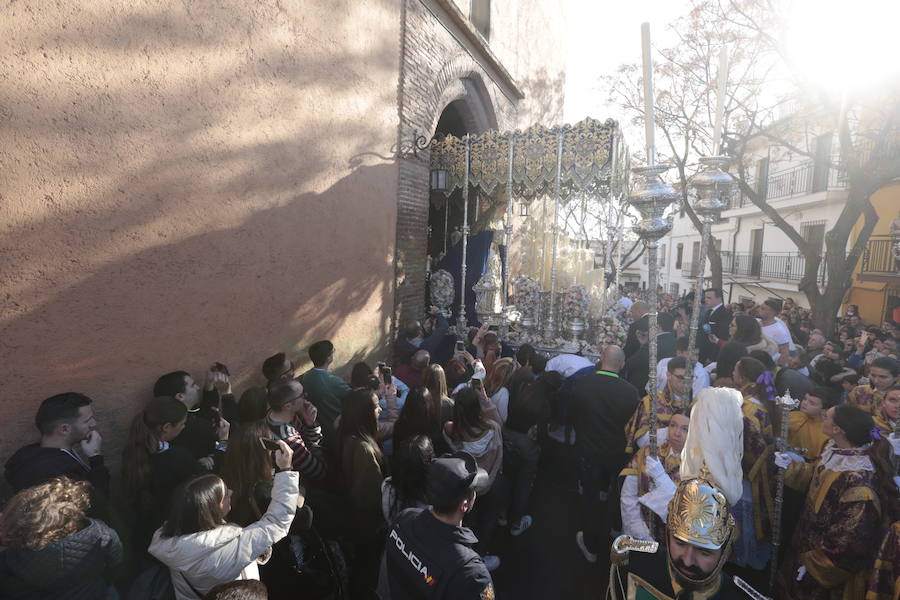 La hermandad de Nuestro Padre Jesús de la Pasión y María Santísima de la Estrella procesiona este Jueves Santo