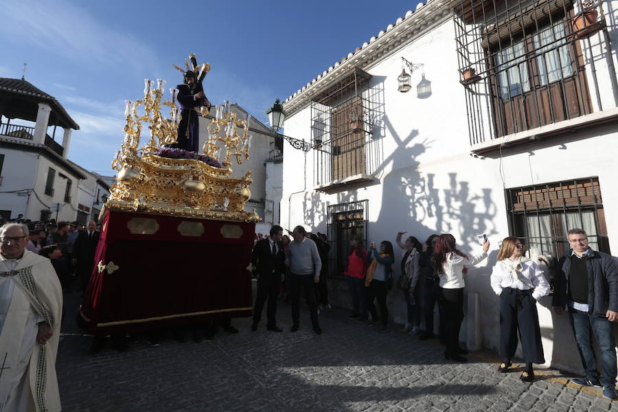 La hermandad de Nuestro Padre Jesús de la Pasión y María Santísima de la Estrella procesiona este Jueves Santo