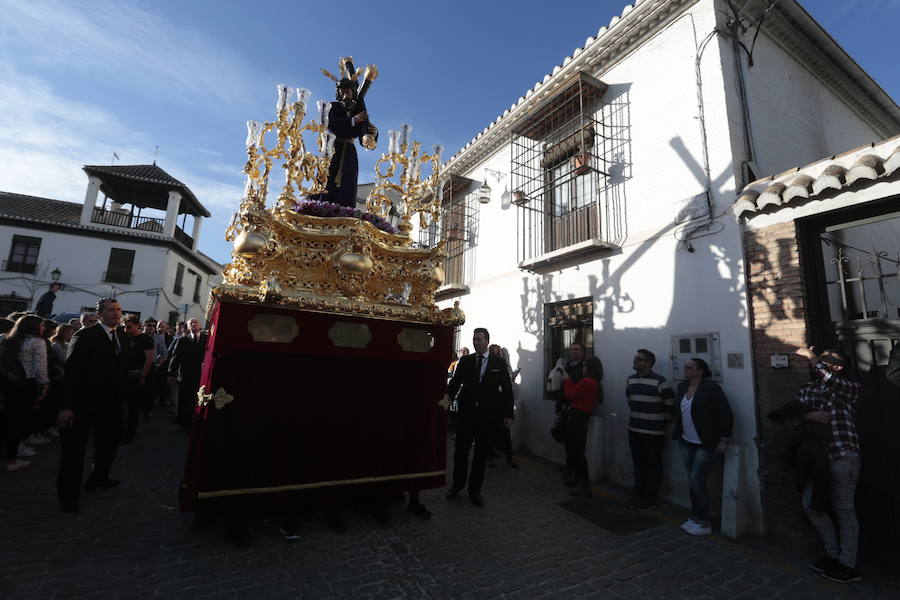 La hermandad de Nuestro Padre Jesús de la Pasión y María Santísima de la Estrella procesiona este Jueves Santo