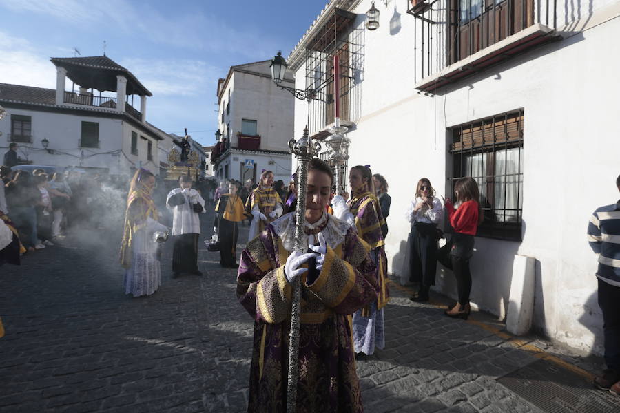 La hermandad de Nuestro Padre Jesús de la Pasión y María Santísima de la Estrella procesiona este Jueves Santo