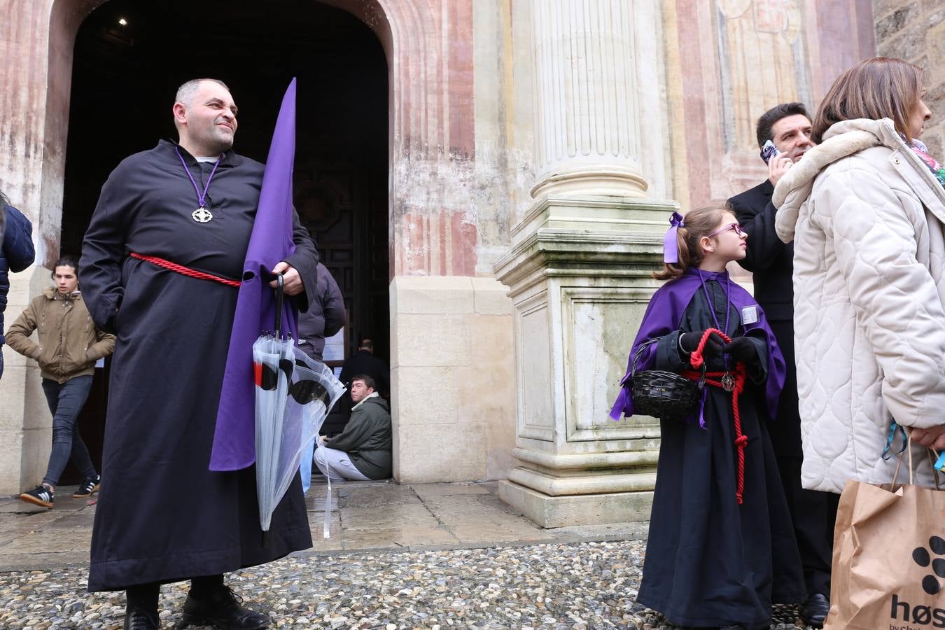 La Soledad de Santo Domingo no ha ido al Campo del Príncipe por la lluvia.