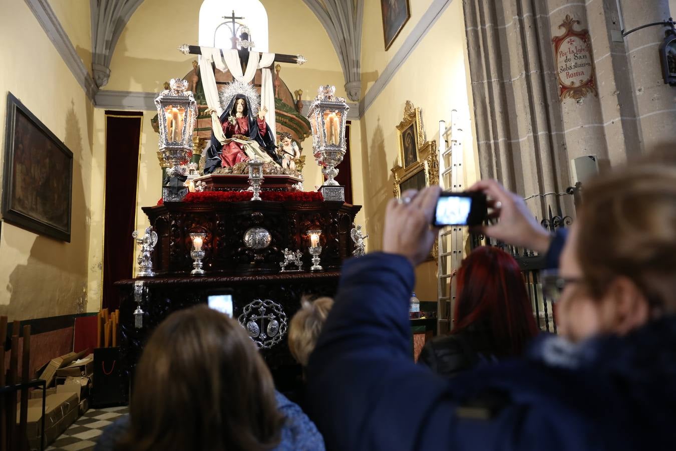 La Soledad de Santo Domingo no ha ido al Campo del Príncipe por la lluvia