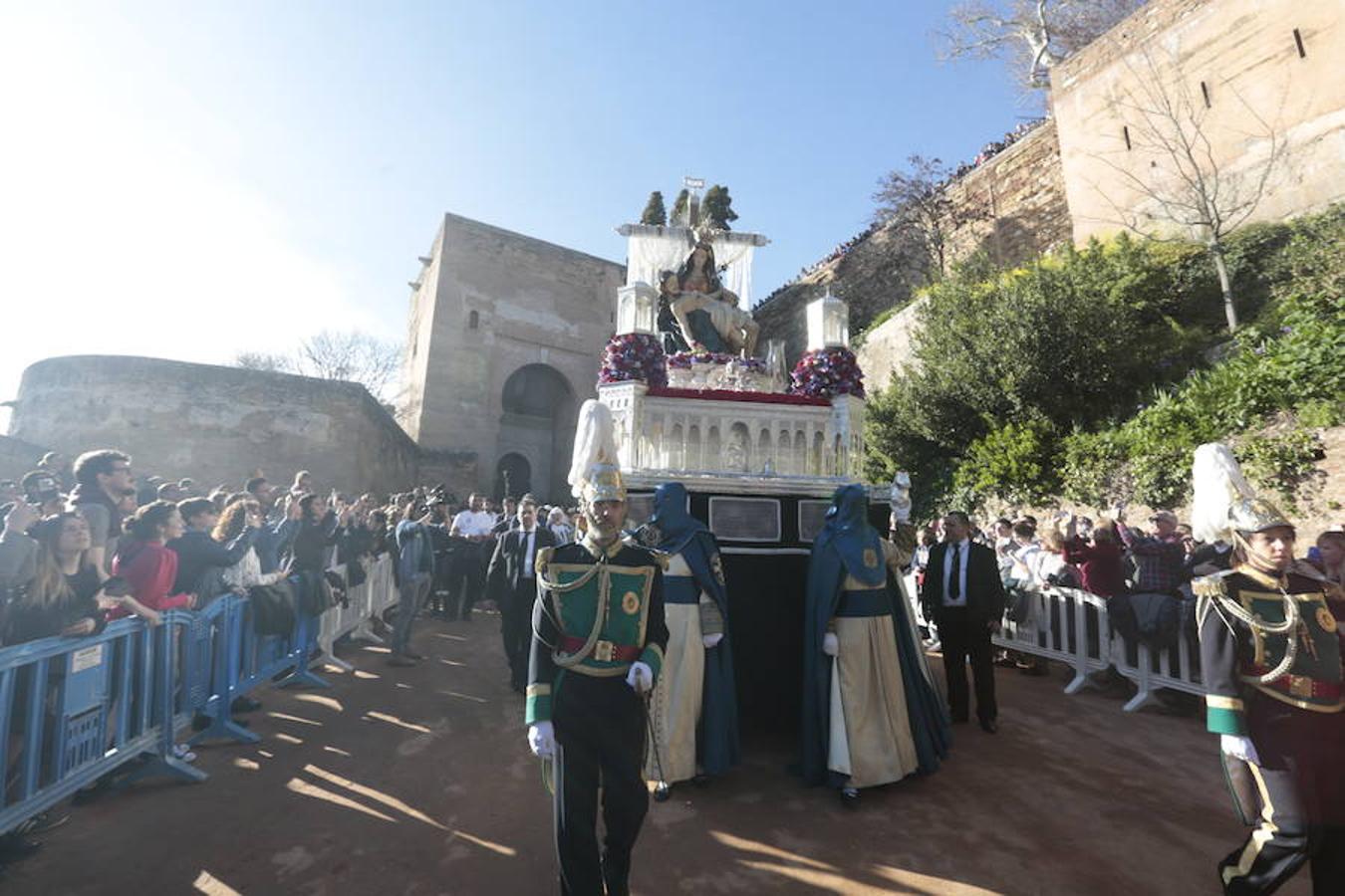 La puerta de la Justicia de la Alhambra acogerá uno de los momentos más esperados de estos días