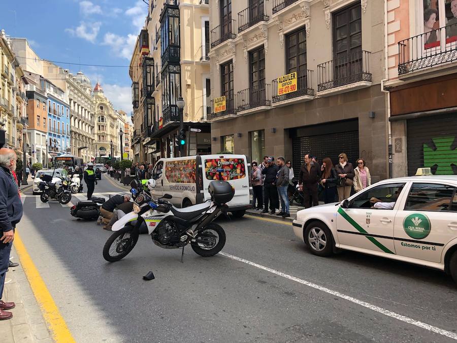Dso heridos en un atropello en Reyes Católicos
