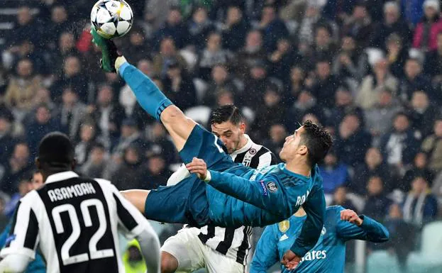 Cristiano Ronaldo marcó un golazo de chilena ante la Juventus. 