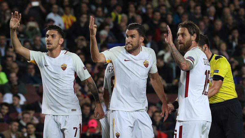 Encuentro de ida de los cuartos de final de la Champions League