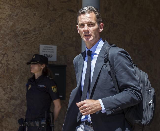 Urdangarín, fuera de la Familia Real y sin título de Duque de Palma.