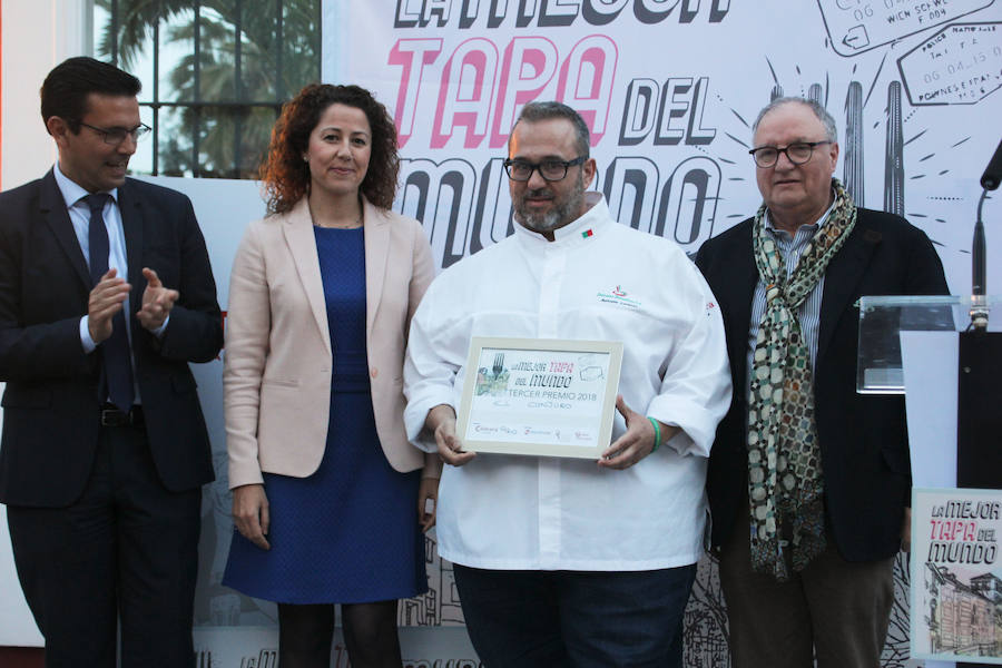 Sancho Original gana la primera edición del concurso gastronómico, que distingue a Puesto 43 con el premio especial 'Sabor Granada'