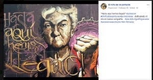 El Niño de las Pinturas comparte en sus redes sociales sus grafitis, repartidos por todo el país e incluso por alguno extranjero. Son murales llenos de fuerza y colorido de este artista granadino.