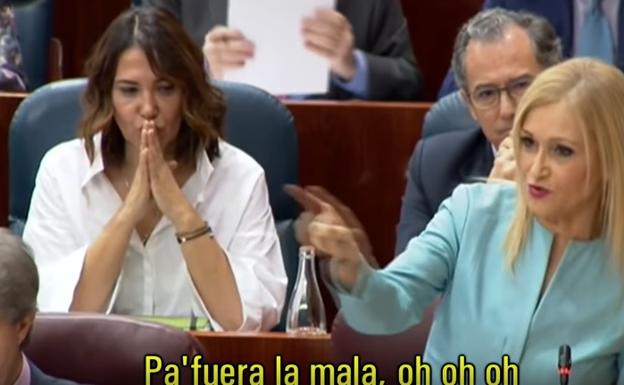 'Pa' mala tú, Cristina', la versión de 'Lo Malo' sobre el máster de Cifuentes que ya es viral