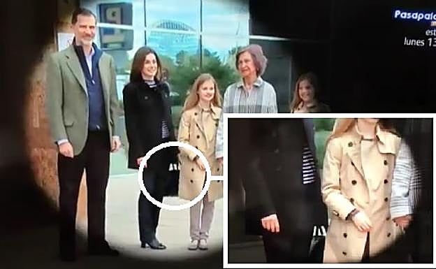 El polémico gesto de Letizia a la princesa Leonor que sale a la luz: el 'toque' que nadie vio