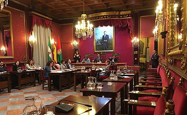 La oposición se levanta del pleno de movilidad y exige al PSOE votar las líneas de autobuses de Granada