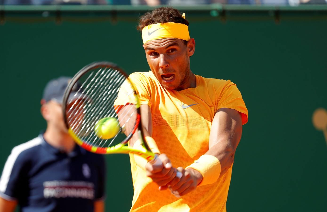 Las mejores imágenes de la final del Master 1.000 de Montecarlo entre el español Rafa Nadal y el japonés Kei Nishikori.