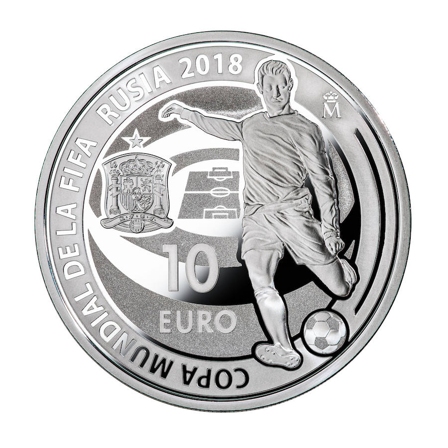 Fotos: Así son las monedas conmemorativas del Mundial de Rusia