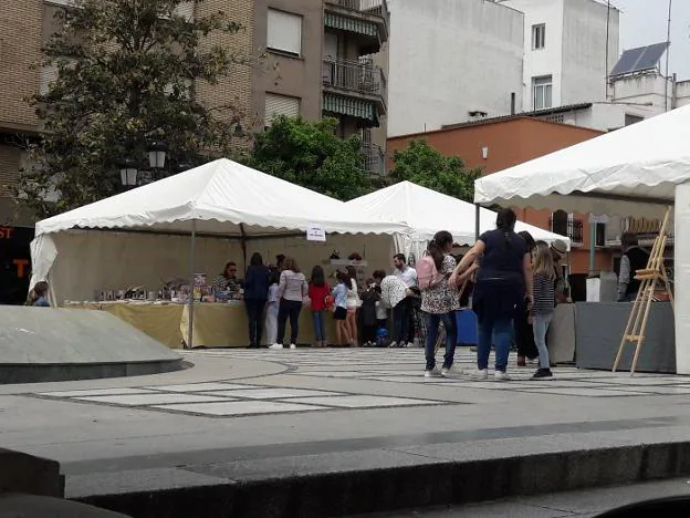 Feria del Libro celebrada estos días en Bailén.