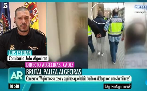 Luis, el comisario que ganó Pasapalabra, desvela a Ana Rosa cómo detuvieron a la 'Bestia' de Algeciras