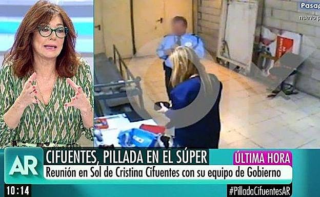 «Está curada»: Ana Rosa desvela el motivo por el que Cifuentes habría robado las cremas