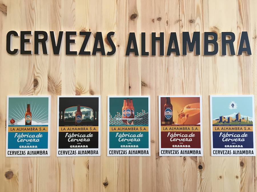 Presentación de la edición limitada de la cerveza granadina