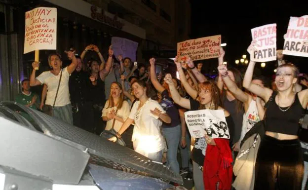 Protestas en toda España contra la sentencia a 'la Manada'. 