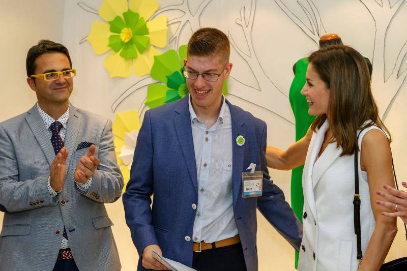 Lo lucio en el acto público en el Congreso Educativo sobre Enfermedades Raras 