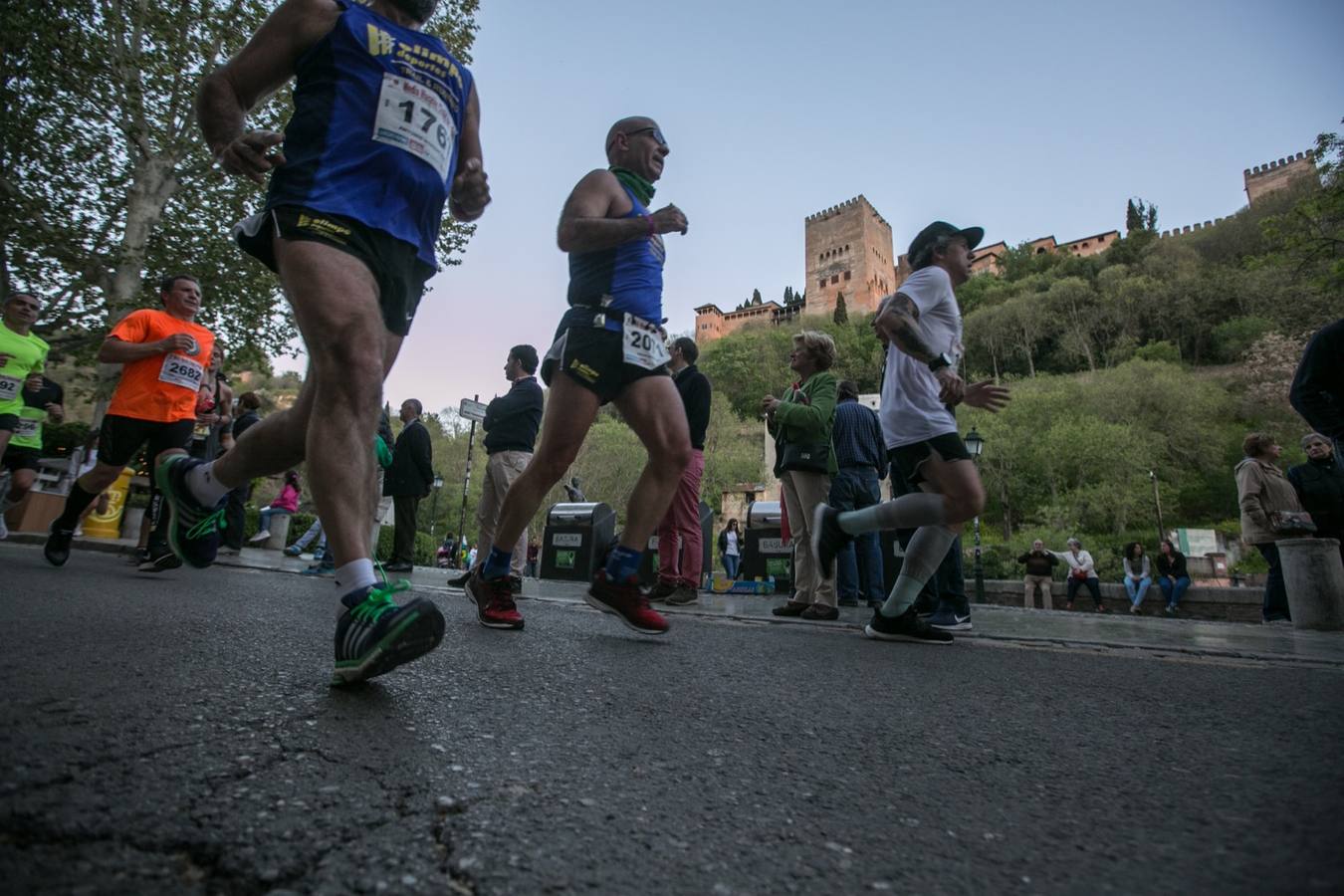 Aquí puedes ver unas maravillosas estampas de la carrera del pasado sábado en Granada