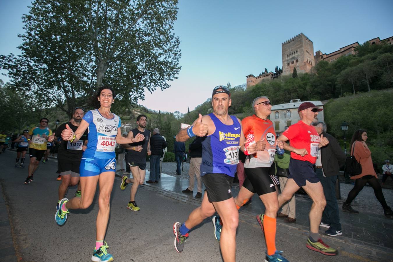 Aquí puedes ver unas maravillosas estampas de la carrera del pasado sábado en Granada