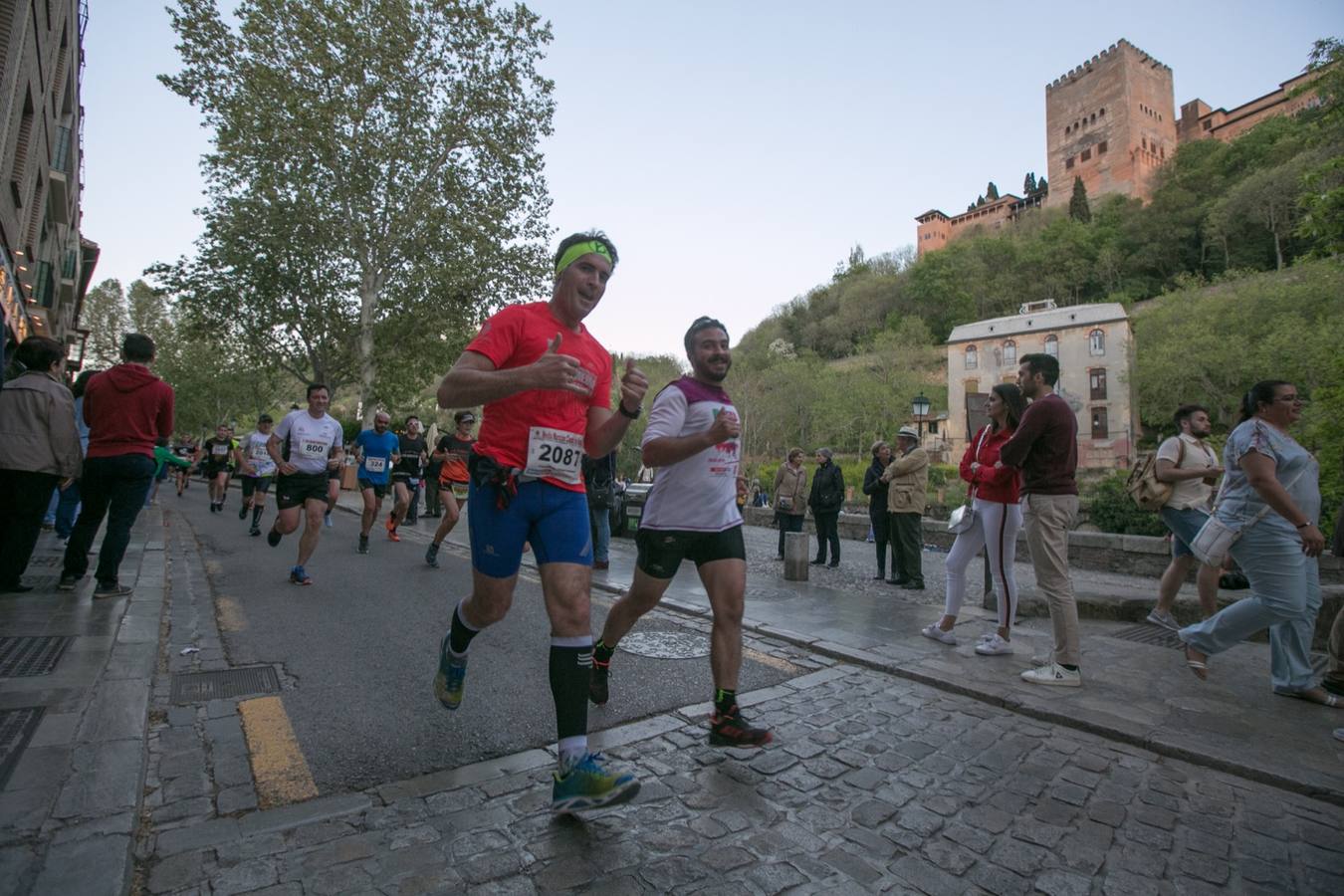 Aquí puedes ver unas maravillosas estampas de la carrera del pasado sábado en Granada