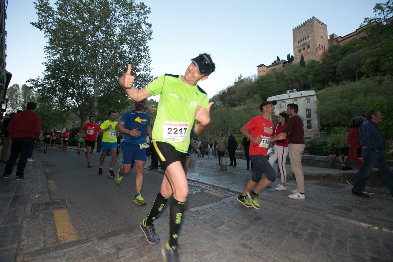 Aquí puedes ver unas maravillosas estampas de la carrera del pasado sábado en Granada