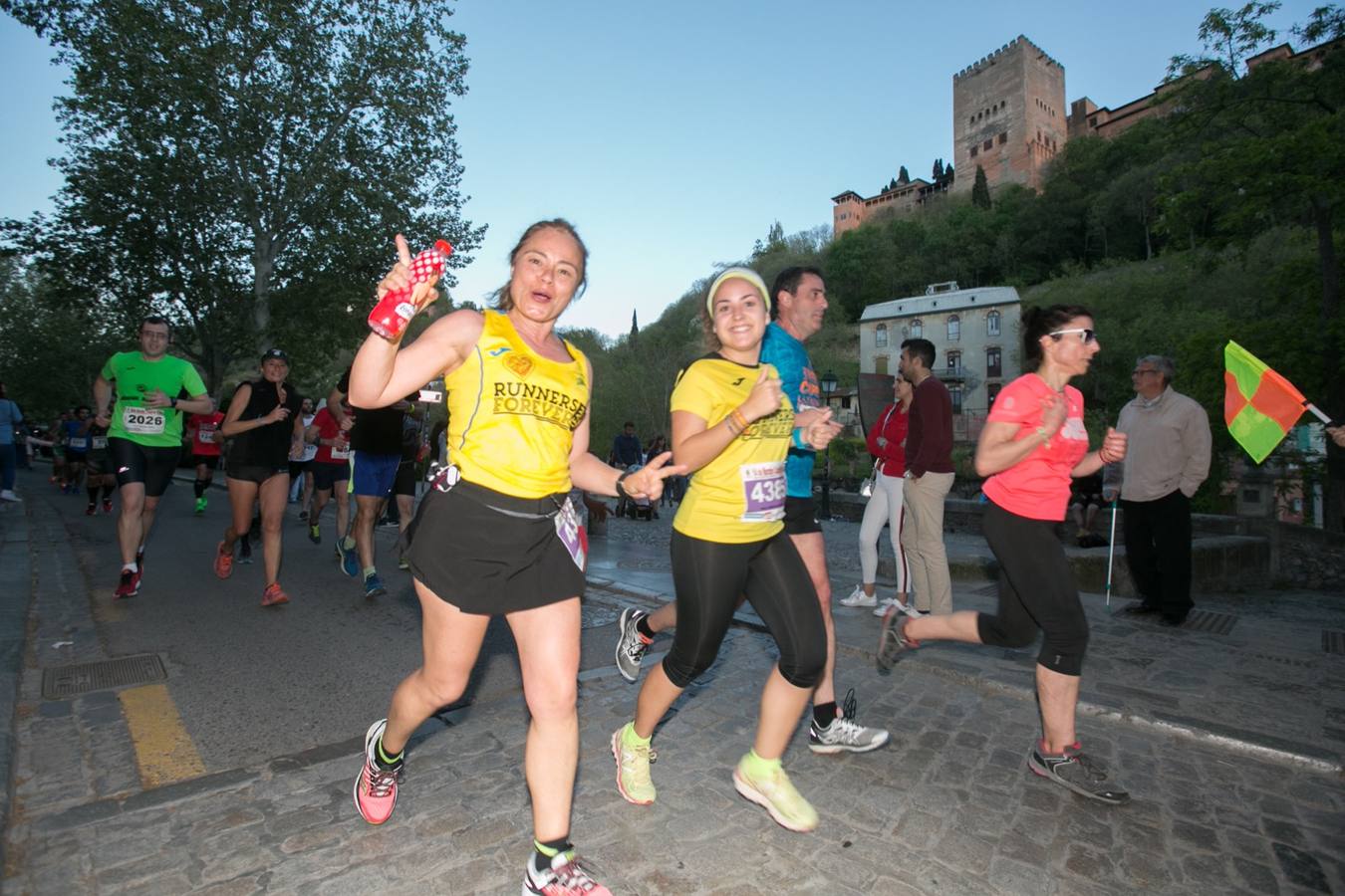 Aquí puedes ver unas maravillosas estampas de la carrera del pasado sábado en Granada