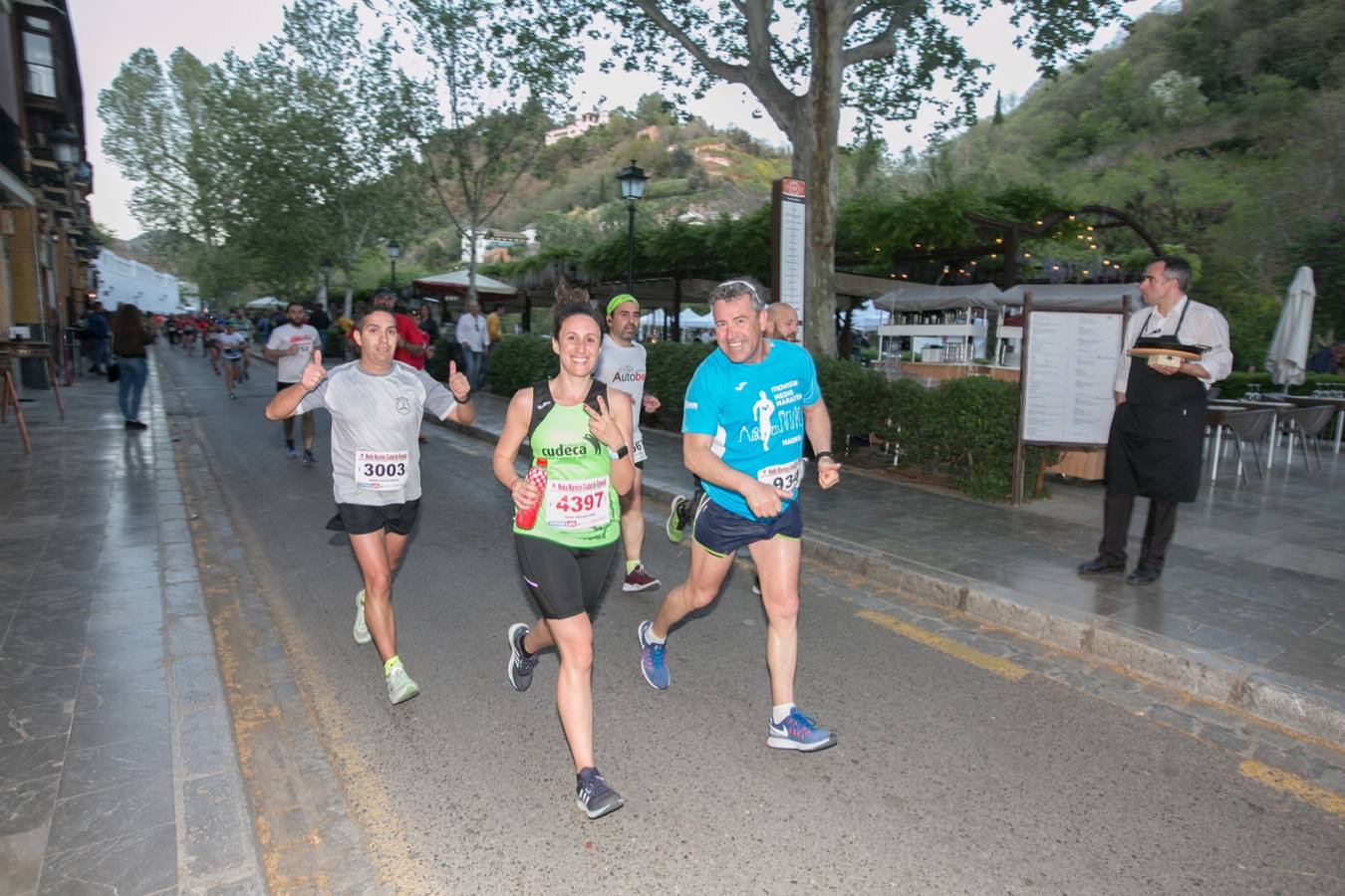 Aquí puedes ver unas maravillosas estampas de la carrera del pasado sábado en Granada