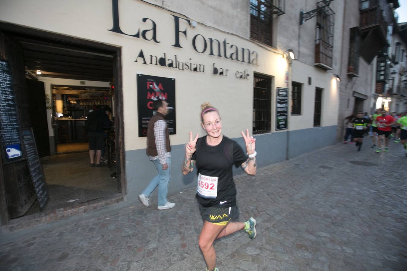 Aquí puedes ver unas maravillosas estampas de la carrera del pasado sábado en Granada