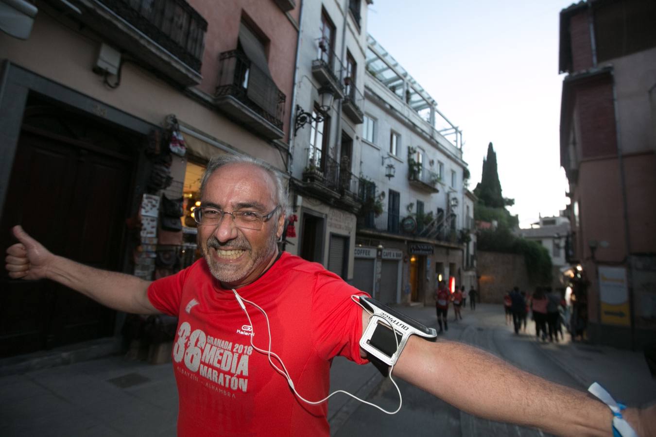 Aquí puedes ver unas maravillosas estampas de la carrera del pasado sábado en Granada