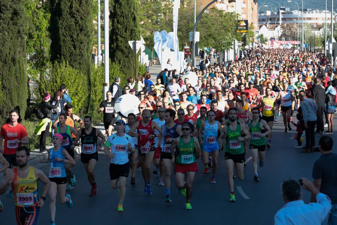 Aquí puedes ver unas maravillosas estampas de la carrera del pasado sábado en Granada