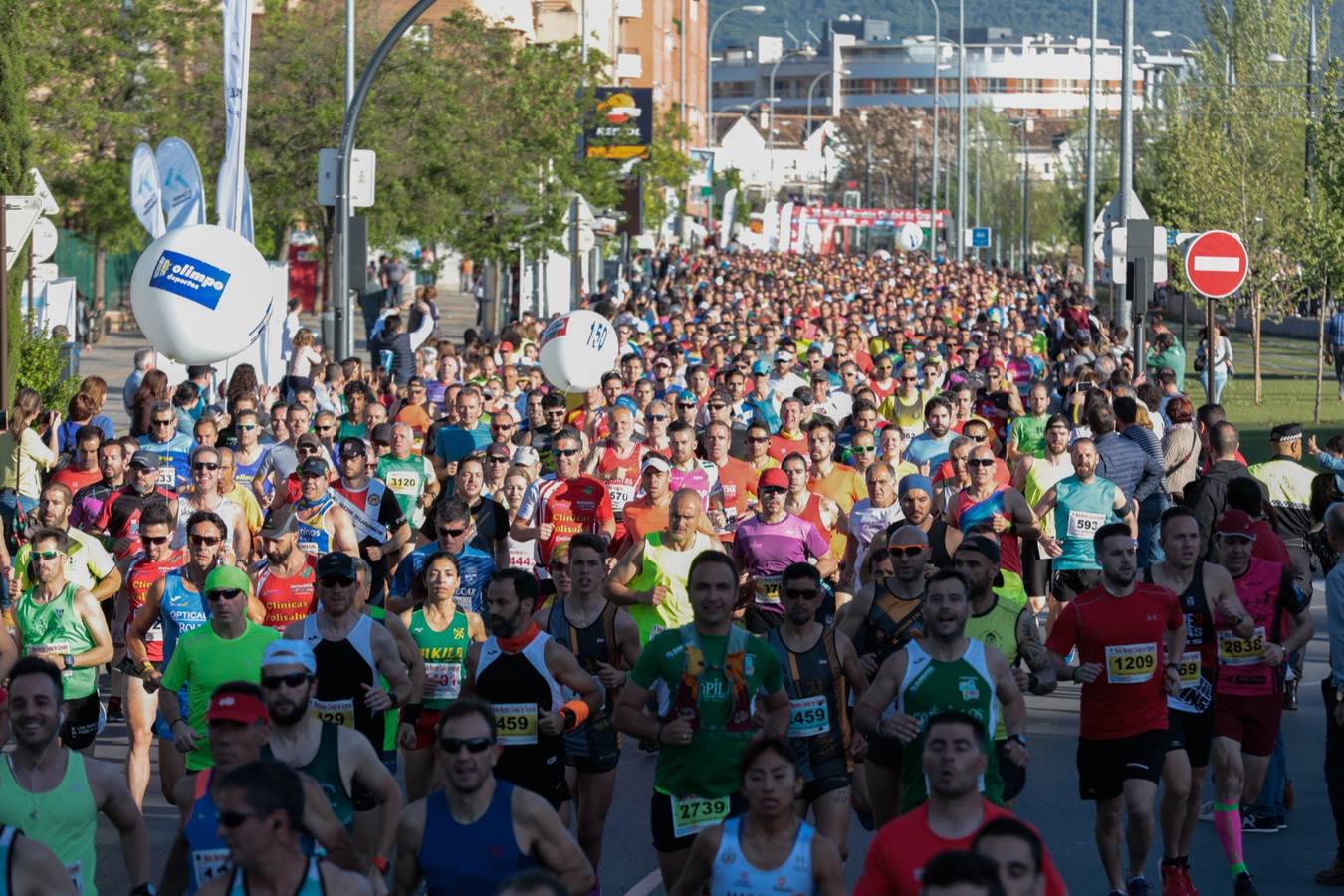 Aquí puedes ver unas maravillosas estampas de la carrera del pasado sábado en Granada