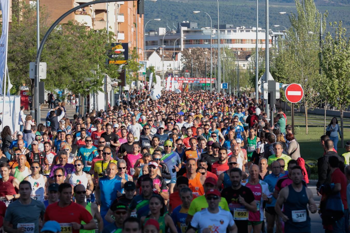 Aquí puedes ver unas maravillosas estampas de la carrera del pasado sábado en Granada