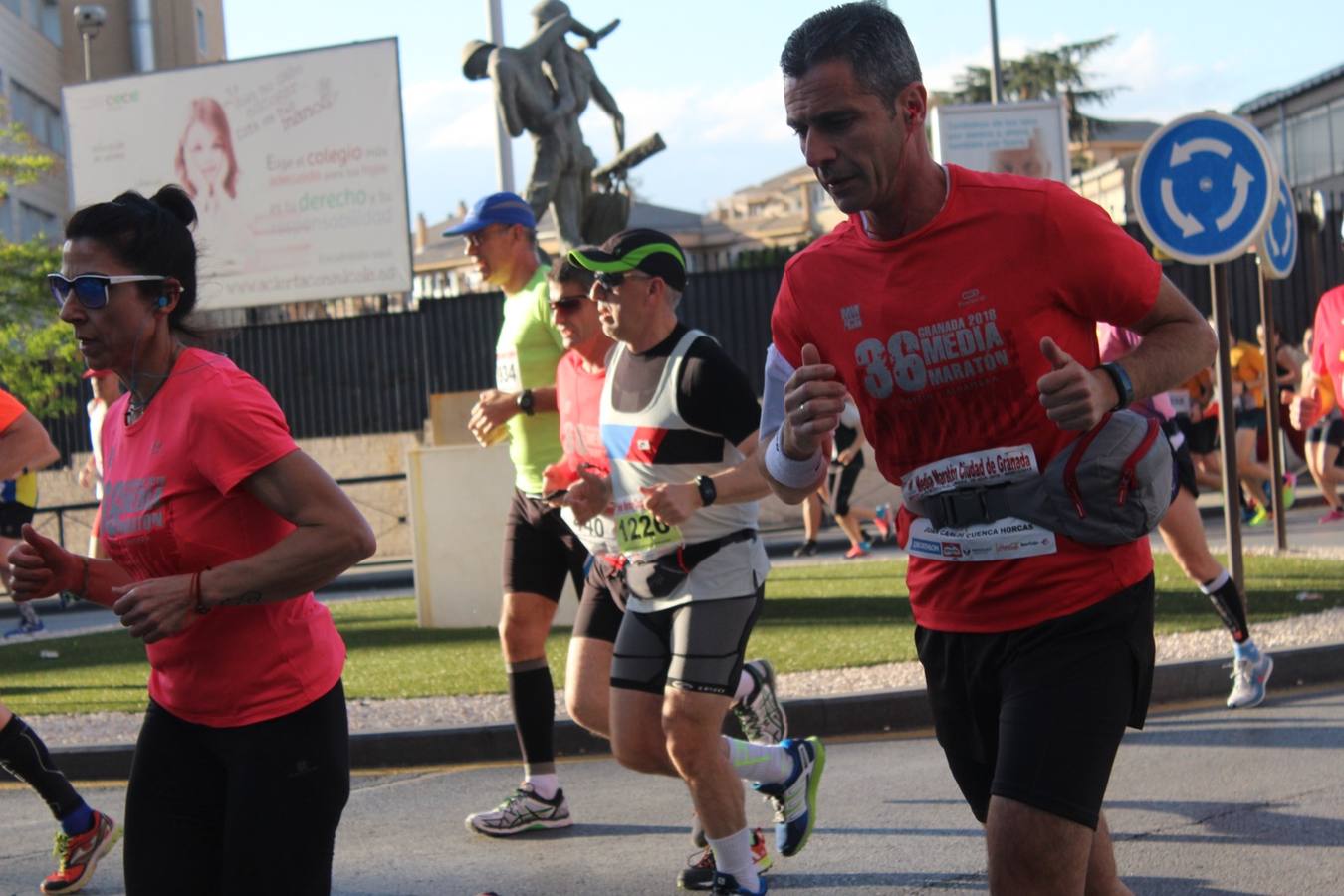 Más de tres mil personas han participado en la media maratón más bonita del mundo