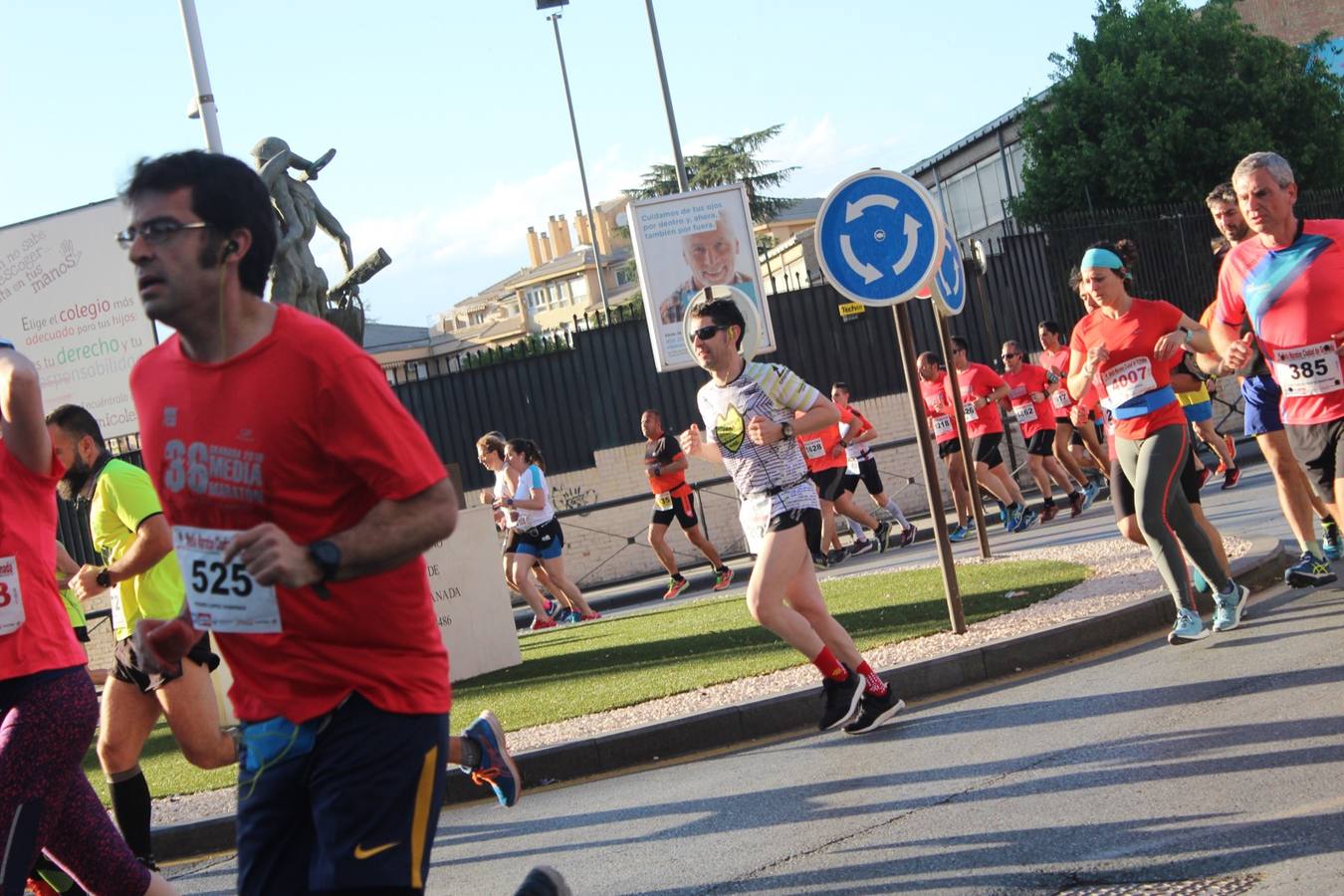 Más de tres mil personas han participado en la media maratón más bonita del mundo