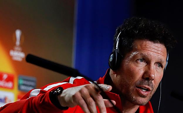 Simeone: «Necesitamos un estadio que explote y transmita pasión»