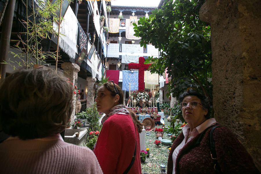 La Corrala de Santiago, vencedora en la categoría de patios.