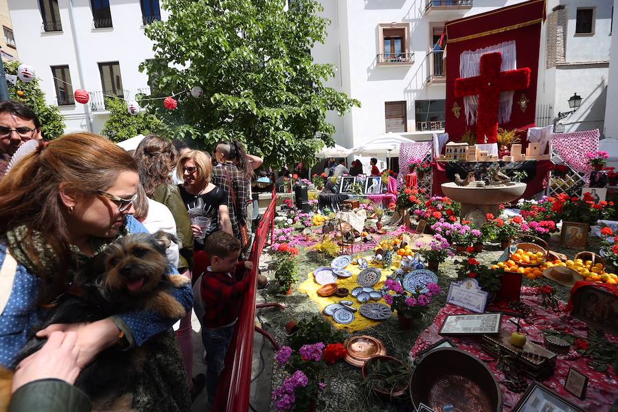 Ambiente en la plaza Carlos Cano.