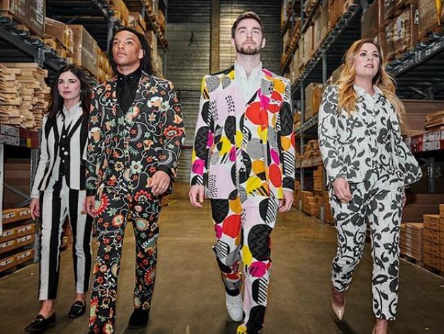 El reconocido diseñador inglés William Hunt que ha sido el encargado de dar forma a las telas SOFIA, NEDJA, ROSENRIPS y KUNGSLILJA, para crear una colección de trajes de sastre